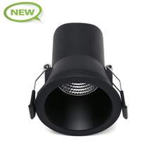 LED-Einbaustrahler 6W DIM SCHWARZ MDRLED®