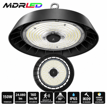 MDRLED® LED Highbay 150W | 24.080lm | Sensor | 90° | IP65 | IK09