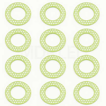 Stuc frame 75mm 12-Pack | Voor Inbouwspot Installatie | Strakke Afwerking