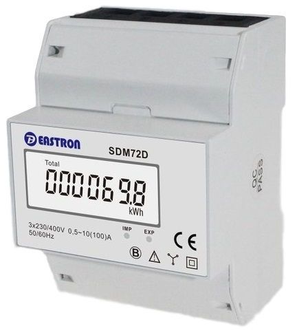 Eastron KWH meter DIN-rail met MID-keur (verrekening)