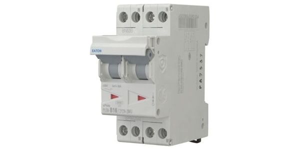 Fornuisgroep 2×230V – 2P+2N – 16A – PLSN-B16/2P2N-2MU – KEMA-keur