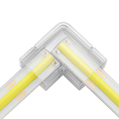 LEDstrip L-Connector 8mm | MDRLED® | IP65 | Single Color | Per 10 Stuks