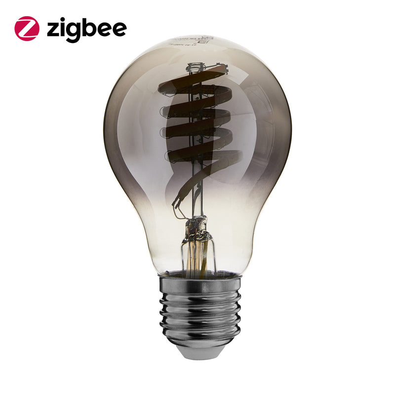 ED-10032 Zigbee led filament lamp dimmable E27, bulb A60, Smokey 2000K-4000K MDRLED®