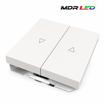 Jaloezieschakelaar Wit 10A | Rolluik- & Zonweringsschakelaar | MDRLED®