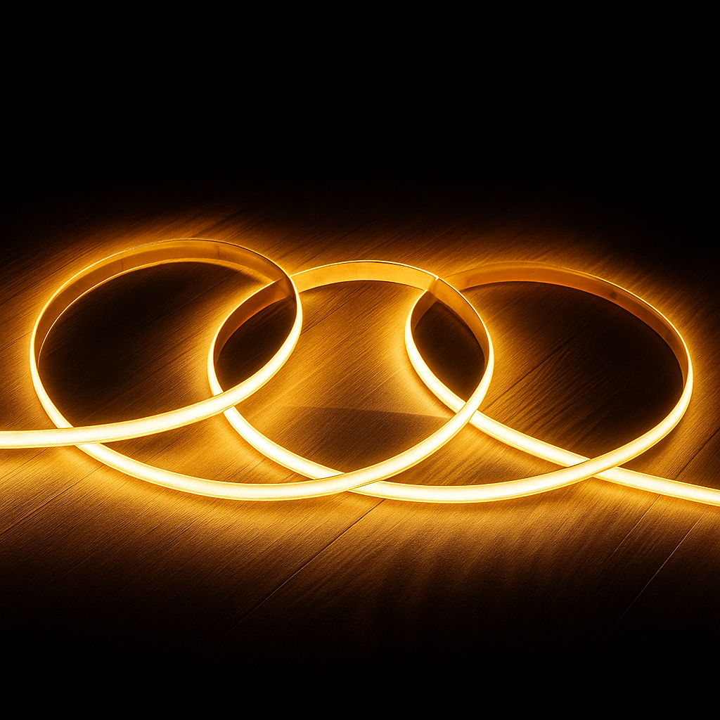 COB LED strip 24V IP20  2700K  5M  10W/M  Vrij Knipbaar  MDRLED®