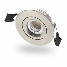 LED Inbouwspot Slim-Fit 5W | Dimbaar | IP65 | CCT-Switch | Zilver | MDRLED®