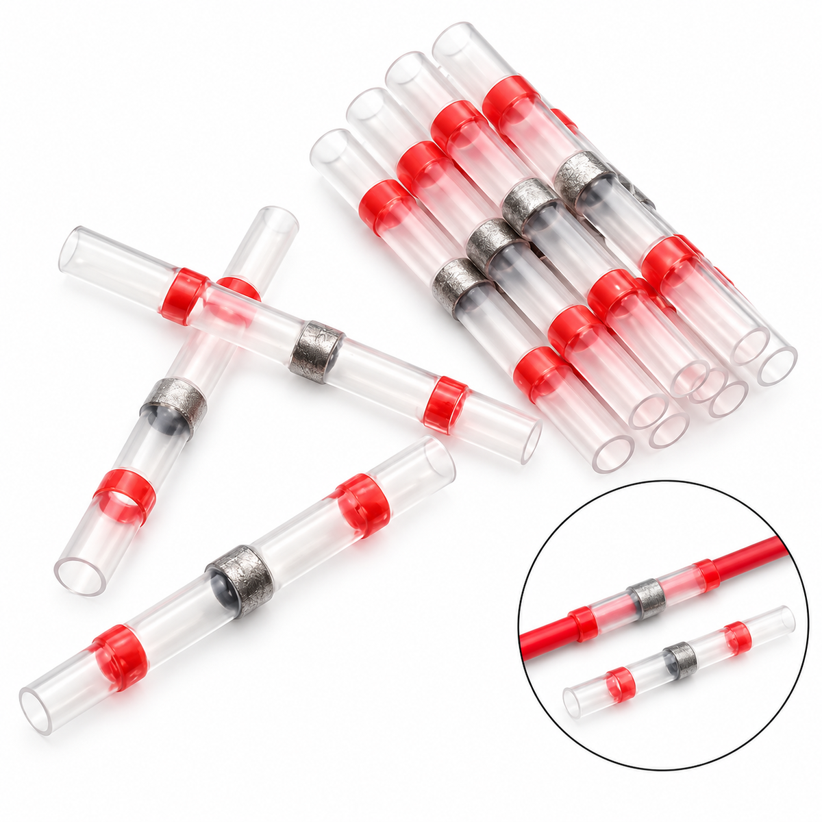 MDR LED LÖTHÜLSEN ROT (50 Stück)