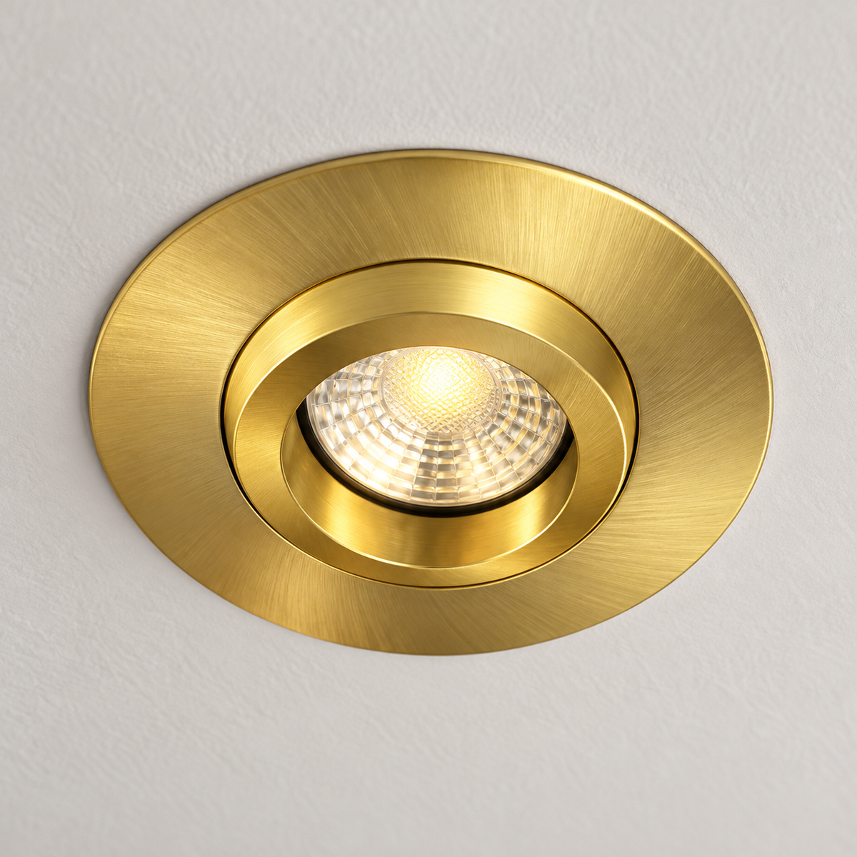 LED Inbouwspot Aurora Goud 9/12W CCT | IP65
