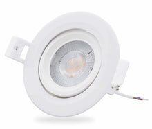 Ronde LED Inbouwspot -SET 4 STUKS– 10W  750 Lumen - 2800K Neutraal Wit - Ø105 mm  Kantelbaar  Niet Dimbaar