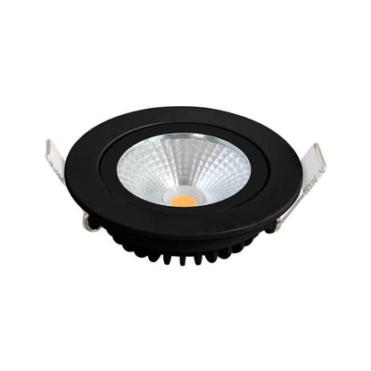 OPRAWA REFLEKTOROWA LED WPUSZCZANA MDRLED SLIM-FIT 5W ŚCIEMNIANA 2200K CZARNY MDRLED® 