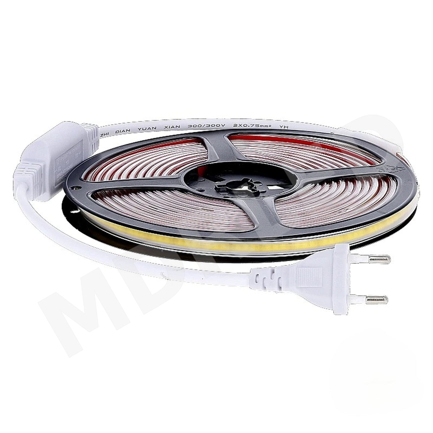 COB LED Strip 220V | 4,5m | 2700K Warm Wit | IP65 | MDRLED®