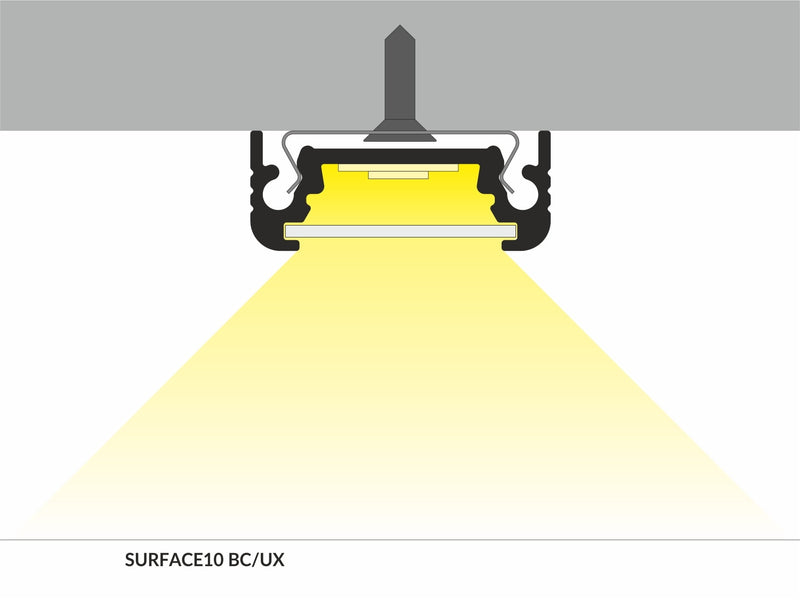 PROFIEL SURFACE 10MM 2MT