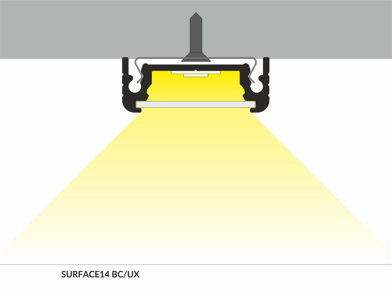 PROFIEL SURFACE 14MM 2MT