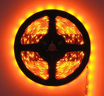 LED Strip Oranje | 12V | SMD5050 | 60 LED/m | IP22 | 5M | MDRLED Premium