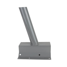 MDRLED® Muursteun Ø48mm 20cm | 105° | Grijs | Metaal