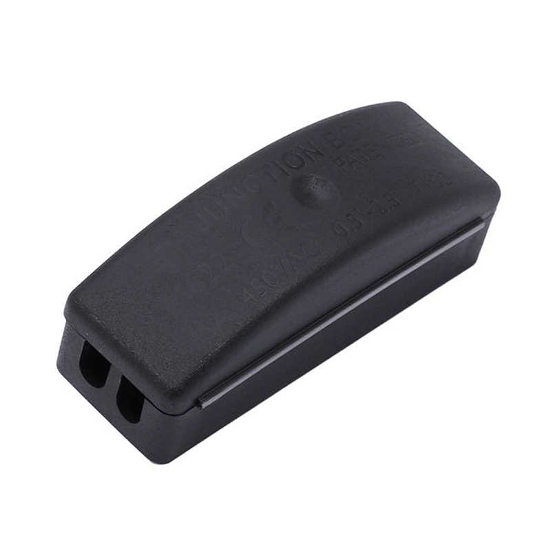Kabeldoos met Connector 2-Aderig – Schroefloos – 16A 450V – Zwart