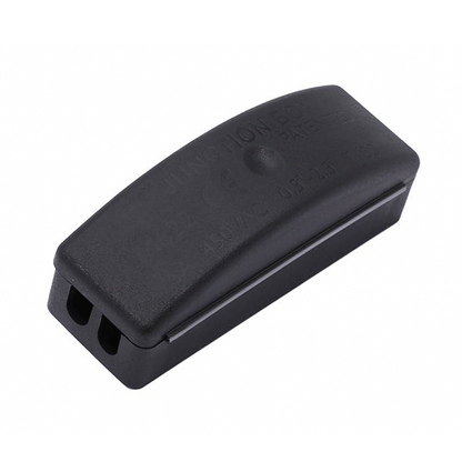 Kabeldoos met Connector 2-Aderig – Schroefloos – 16A 450V – Zwart
