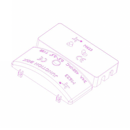 KABELDOOS  INCL. CONNECTOR  3 ADERIG 10 stuks MDRLED®