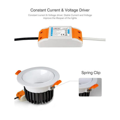 MI-LIGHT REFLECTOR DOWNLIGHT RGB+CCT 6W