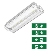 NOTBELEUCHTUNG 3 WATT WEISS INKL. PIKTOGRAMME passend für VVE MDRLED® PROMOTION