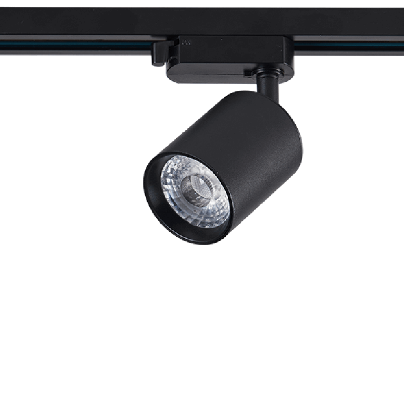 1-FASE RAILSPOT  10W 2700K ZWART MDR LED®