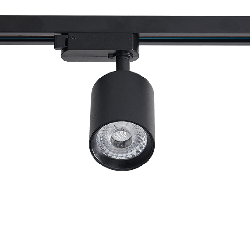 1-FASE RAILSPOT  10W 2700K ZWART MDR LED®