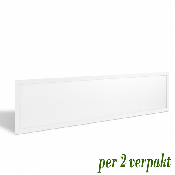 SIDE-LIT PANEEL  LO  120X30CM 40W 3000K  per 2 stuks incl. btw € 61,50