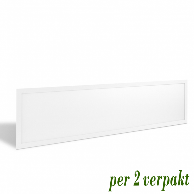 SIDE-LIT PANEEL  LO  120X30CM  40W 6000K per 2 stuks incl. btw € 61,50