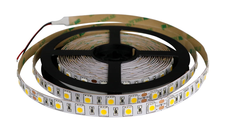 PROLEDPARTNERS® LEDSTRIP  IP22  24V  5050/60  5 METER  10MM 4000K