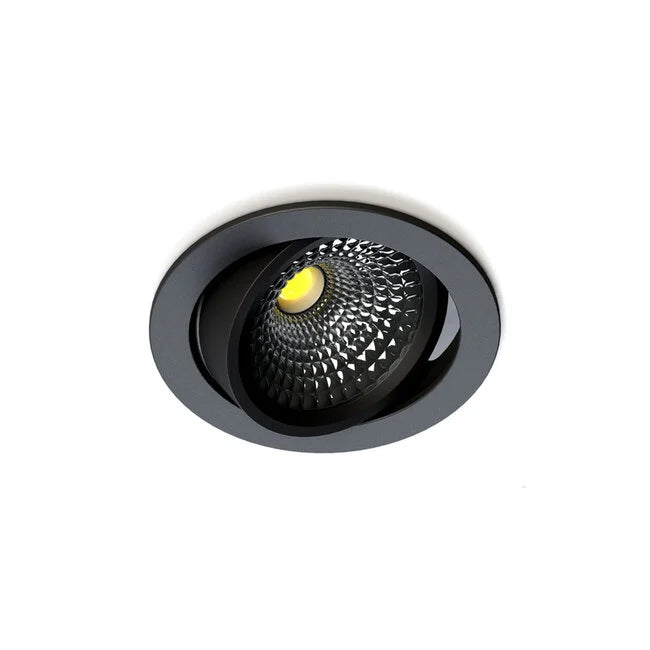 LED Inbouwspot Zwart  5W  Dim to Warm |IP65  Ø75 mm  Star Ultra Flat