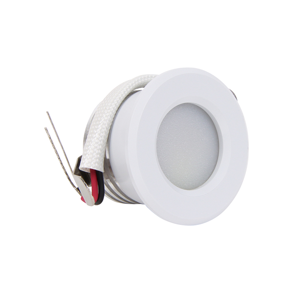 LED MINI INBOUWSPOT  1.5Watt DIM WIT.MDRLED