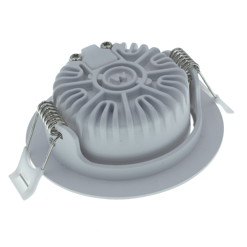 LED-Einbaustrahler SLIM-FIT 5W ZIGBEE3.0 1800K – 6500K, RGB+CCT WEISS Ø68-75mm MDR LED®