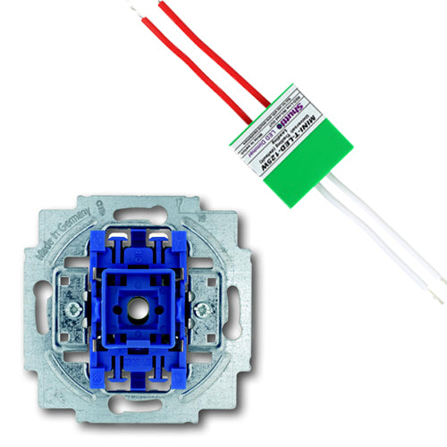 SET impulsdrukker + shuttle dimmer LED/halogeen 125W (EM2700440020-125W)