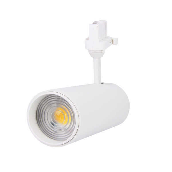 3-FASE RAILSPOT  10°-60° 30W WIT WHITE SWITCH MDRLED®