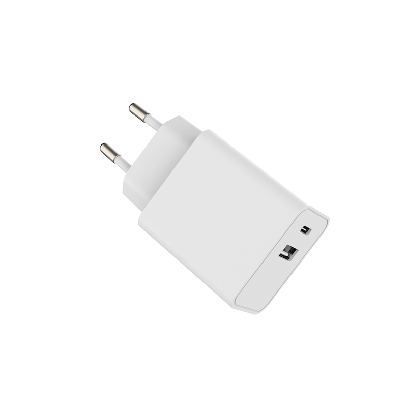 USB-A + USB-C OPLADER WIT 5V 3A  7.95