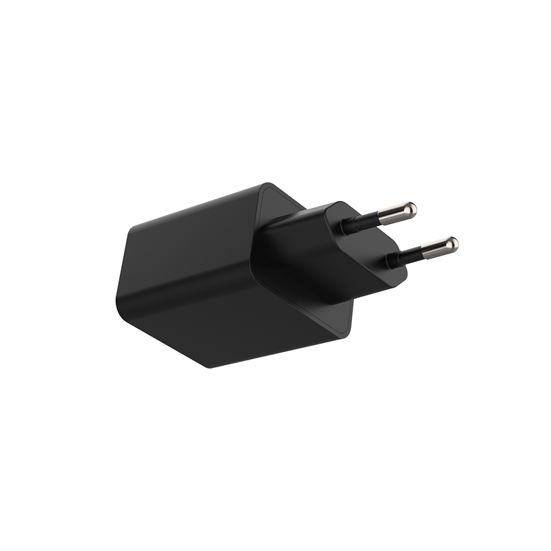 USB-A + USB-C OPLADER ZWART 5V 3A  €7.95incl