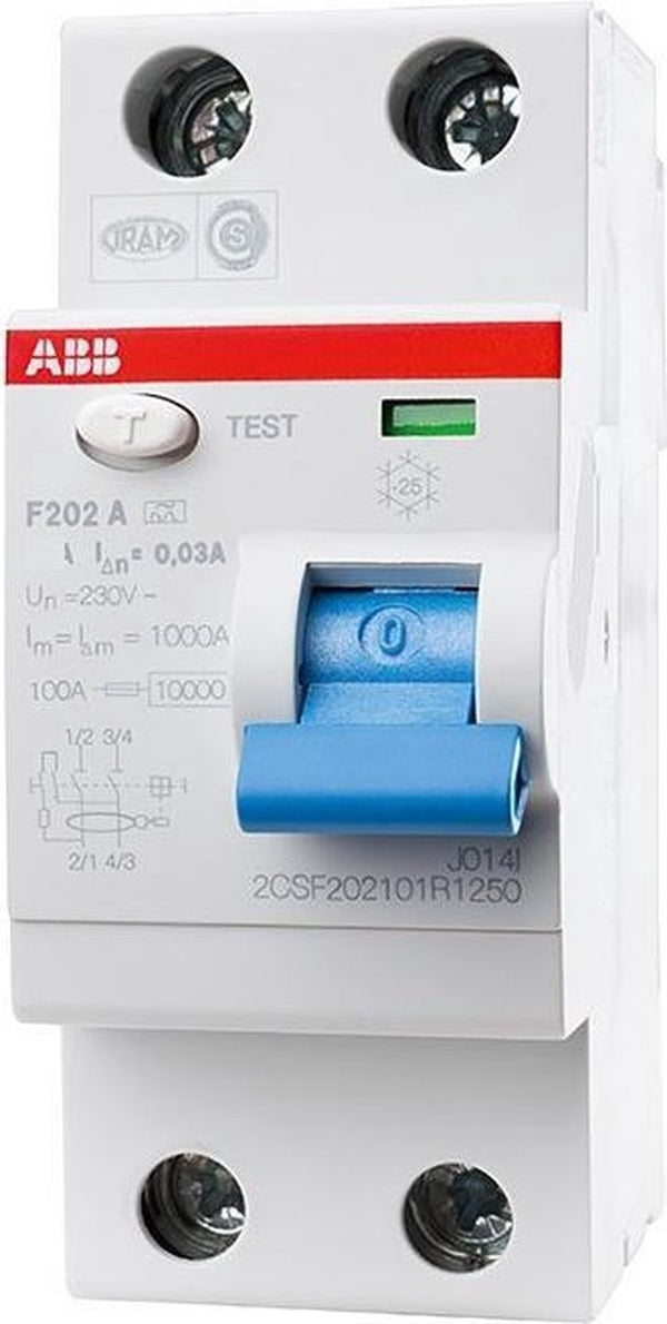 ✅ ABB-HAF-AARDLEKSCHAKELAAR- 2p-A-40/0,03