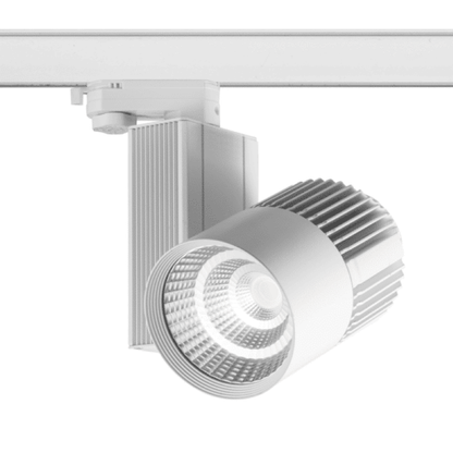 3-Phasen-Schienenstrahler 40W CRI&gt;95 Weiß 4000K MDRLED