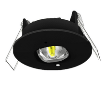 PRO-NOODVERLICHTING  INBOUWSPOT  WIT en ZWART MDRLED®