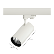 3-PHASEN-SCHIENENSTRAHLER 30W WEISS 3000K MDRLED®