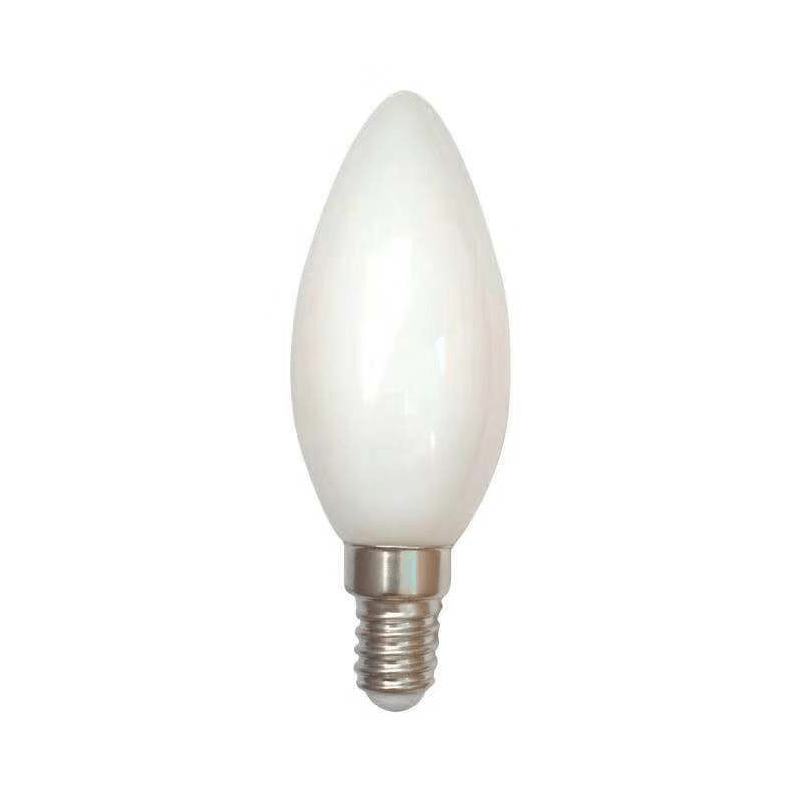 LED Gloeidraad E14 KAARS MILKY 1,6W