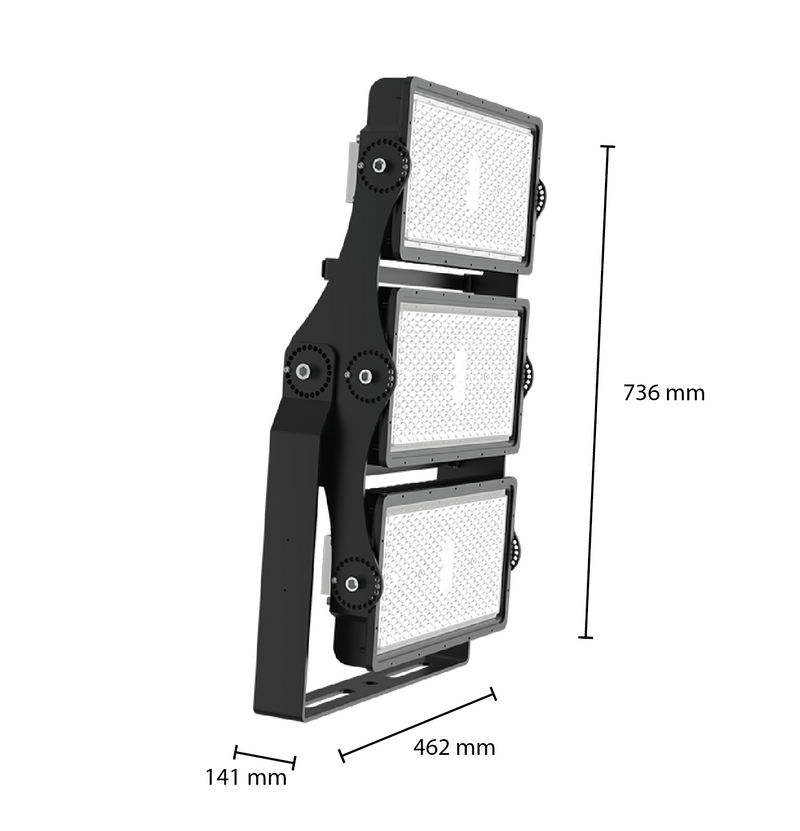 LED TERREINVERLICHTING IP66 750W 5500K MDRLED®