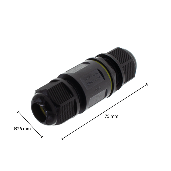 3 PIN MINI WATERPROOF CONNECTOR IP68 4-8MM MDRLED®