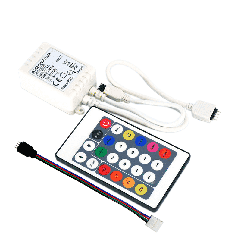 IR RGB CONTROLLER 12/24 VOLT