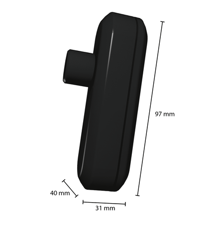 LED SNOERDIMMER ZWART 0-50WMDRLED®