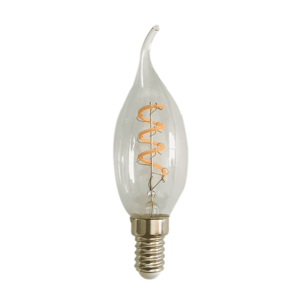 LED Filament E14 Kaarslamp - Dimbaar, Helder, 4W, 2200K  MDRLED®