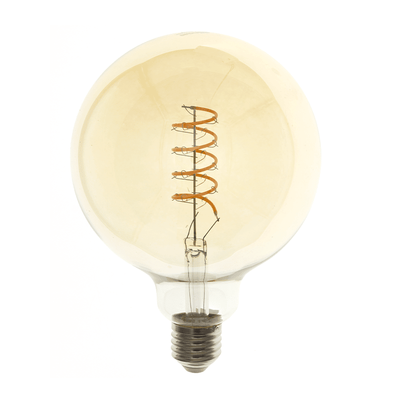 LED FILAMENT E27 GLOBE S DIMBAAR AMBER 4W MDRLED®