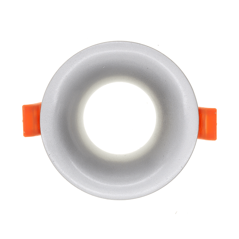 ŚWIATŁO GU10 GANYMEDE SREBRNE MDRLED®