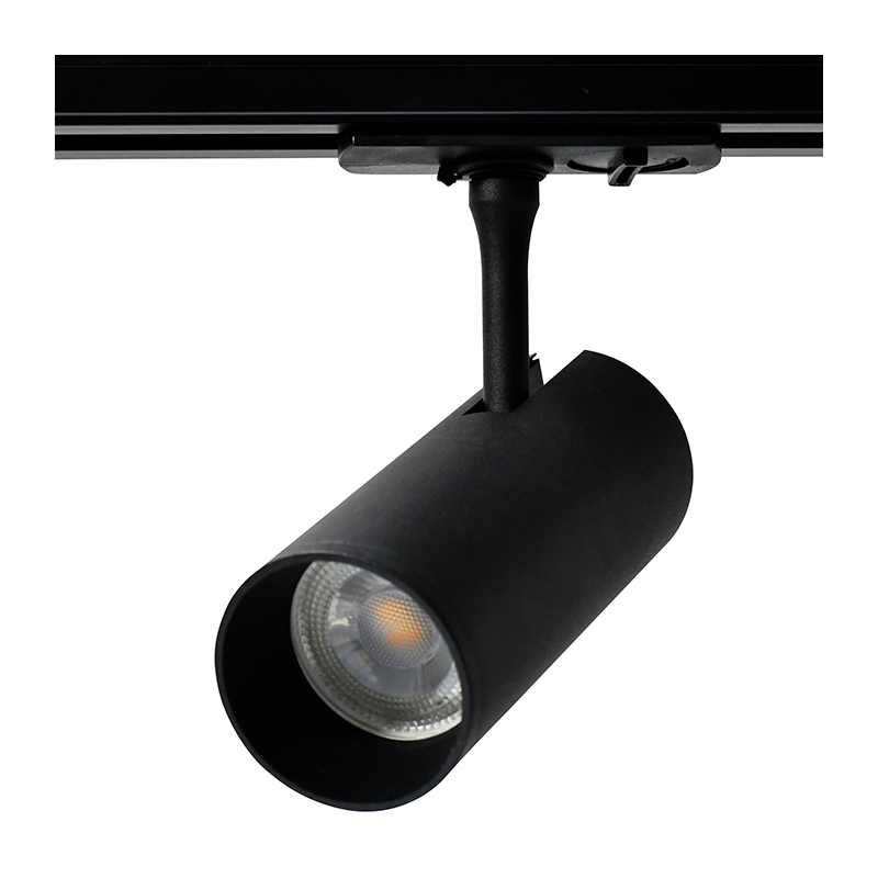 1-FASE RAILARMATUUR MET GU10 FITTING ZWART MDR LED®