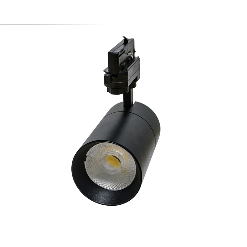3-FASE RAILSPOT 30W ZWART CCT SWITCH DIMBAAR. MDRLED®